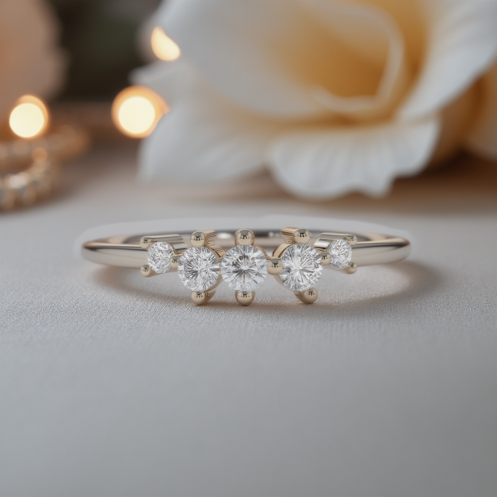 Timeless Moissanite Diamond Ring